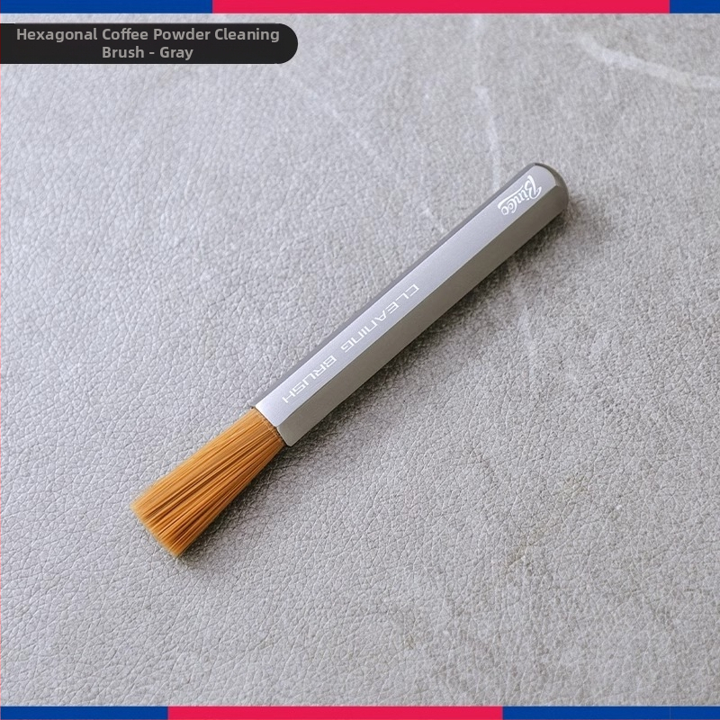 Bincoo Βούρτσα Καφέ – Καθαριστικό εργαλείο από κράμα αλουμινίου για μπαρ καφέ και μύλο καφέ – Σύγχρονο μινιμαλιστικό στυλ