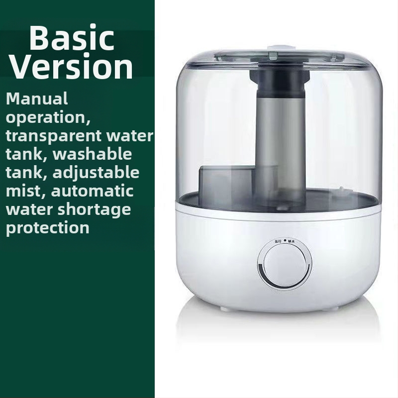 Υπερηχητικός Υγραντήρας με Διαχυτή Αρώματος για Υπνοδωμάτιο, 3 Εξόδοι Ομίχλης, Δεξαμενή >10 L, Ανοξείδωτο Ατσάλι, Κατάλληλο για 41–60 m²