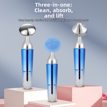 Neolithic Három az egyben szépségkészülék arcra – arctisztítás és bőrápolás megújítása, ABS, IPX1 vízálló, modell SM18, hordozható otthoni használatra.