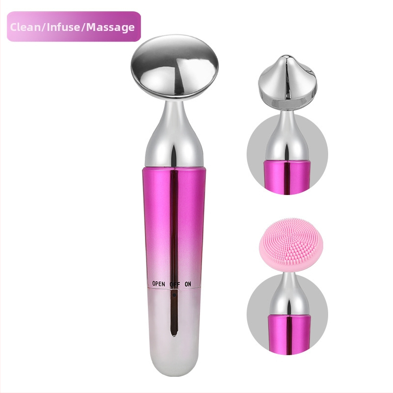 Neolithic Három az egyben szépségkészülék arcra – arctisztítás és bőrápolás megújítása, ABS, IPX1 vízálló, modell SM18, hordozható otthoni használatra.