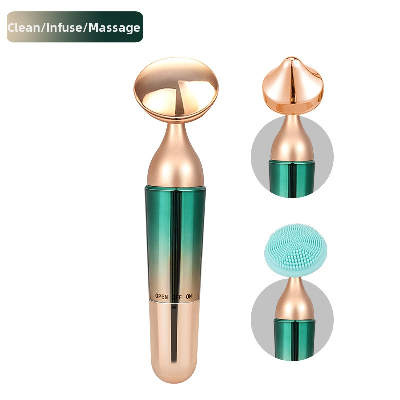 Neolithic Három az egyben szépségkészülék arcra – arctisztítás és bőrápolás megújítása, ABS, IPX1 vízálló, modell SM18, hordozható otthoni használatra.