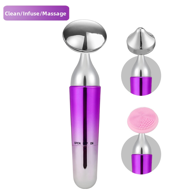 Neolithic Három az egyben szépségkészülék arcra – arctisztítás és bőrápolás megújítása, ABS, IPX1 vízálló, modell SM18, hordozható otthoni használatra.