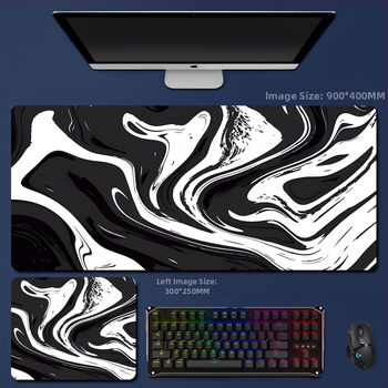 Μεγάλο μαξιλαράκι ποντικιού από καουτσούκ, αντιολισθητικό, εκτύπωση, OEM προσαρμογή