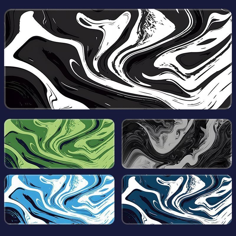 Didelis guminis pelės kilimėlis, neslidus paviršius, spauda, OEM užsakymas