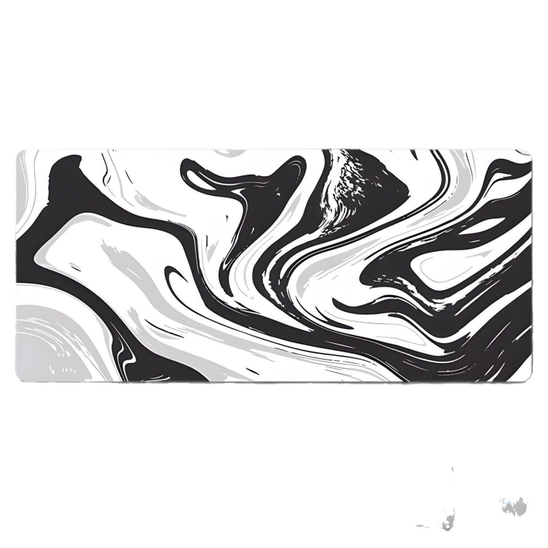 Didelis guminis pelės kilimėlis, neslidus paviršius, spauda, OEM užsakymas