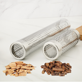 Ανοξείδωτος σωλήνας καπνίσματος για μπάρμπεκιου | Μοντέρνος μινιμαλιστικός σχεδιασμός | Μάρκα GF | Διαθέσιμη προσαρμογή με λογότυπο