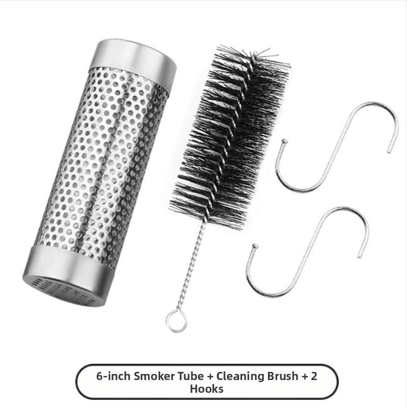 Ανοξείδωτος σωλήνας καπνίσματος για μπάρμπεκιου | Μοντέρνος μινιμαλιστικός σχεδιασμός | Μάρκα GF | Διαθέσιμη προσαρμογή με λογότυπο