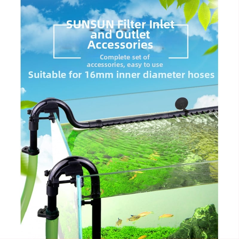 Sensen σειρά Φίλτρο Κάδου Φιτίνγκς — Είσοδος/Έξοδος Νερού, Μεμβρανική Σωλήνα Απομάκρυνσης Λάδιου, Συναρμολόγηση Σωλήνα Καταιονισμού