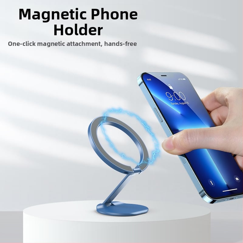 Tālruņa statīvs ar gredzeni, sakausējums, CNC metāla apstrāde ar elektroplakēšanu, pielāgojams