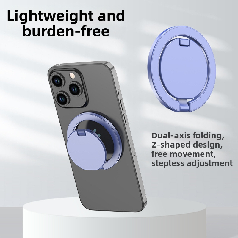 Držiak na telefón s prstenovým kruhom, zliatina, CNC obrábanie kovu s elektroplátovaním, prispôsobiteľný