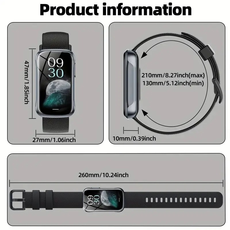 CY22 inteligentný náramok s meraním srdečného tepu, krvného tlaku, saturácie kyslíkom, sledovaním spánku, výdržou batérie 7–14 dní