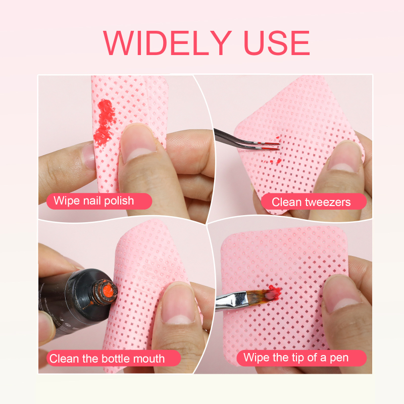 Manzilin nagų lako nuėmimo servetėlės, be pūkelių, 1080 vnt., 36 pakuotės kartone, OEM