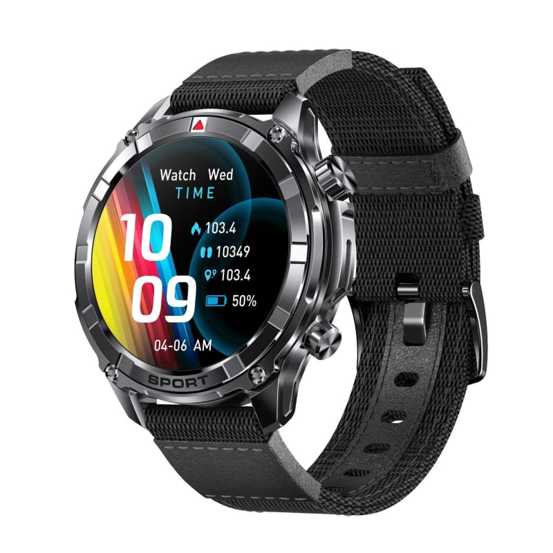 Ceas inteligent i116 cu apel Bluetooth, monitorizare ritm cardiac și tensiune arterială, NFC, monitorizare somn și rezistență la apă