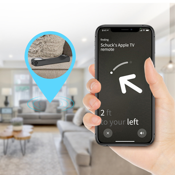 AhaStyle διπλής χρήσης προστατευτικό κάλυμμα σιλικόνης για το τηλεκοντρόλ Apple TV και AirTag — προστασία από πτώσεις, παραμετροποίηση διαθέσιμη