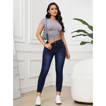 Τζιν Cat Whisker Wash, Slim Fit (Φλίς επένδυση, Μίξη πολυεστέρα, Χωρίς ελαστικότητα)