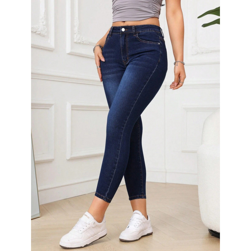 Τζιν Cat Whisker Wash, Slim Fit (Φλίς επένδυση, Μίξη πολυεστέρα, Χωρίς ελαστικότητα)