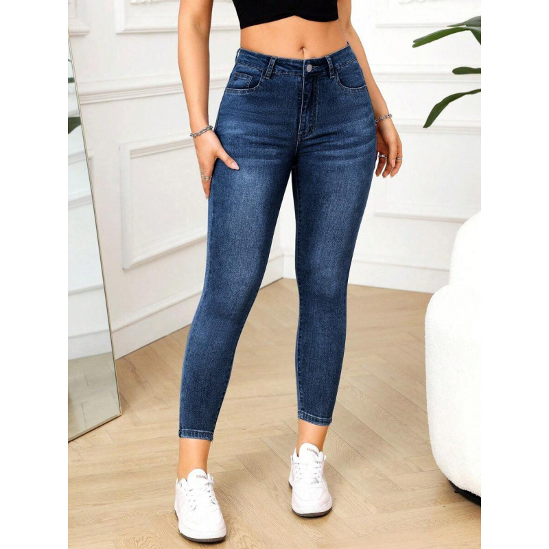 Τζιν Cat Whisker Wash, Slim Fit (Φλίς επένδυση, Μίξη πολυεστέρα, Χωρίς ελαστικότητα)