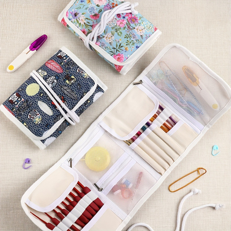 Set kukica za hekkanje GZ-C2, boemski stil, 300 g