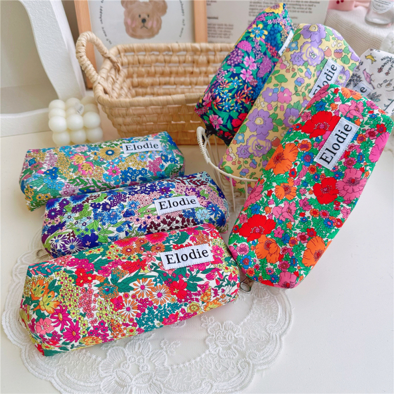 Roku darbs zīmēšanas somiņa, kokvilnas un lina audums, sievietēm vērsts stils