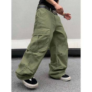 Ανδρικά τζιν από ντένιμ – χαλαρή εφαρμογή, ίσια γραμμή, με φλίς επένδυση, διπλή ζώνη, κλείσιμο με κορδόνι