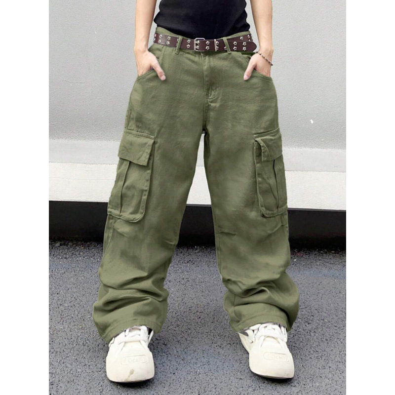 Ανδρικά τζιν από ντένιμ – χαλαρή εφαρμογή, ίσια γραμμή, με φλίς επένδυση, διπλή ζώνη, κλείσιμο με κορδόνι