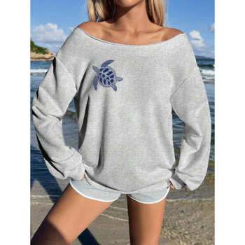 Φούτερ φλις σε στυλ καρντάγκιν, φλις επένδυση, ραμί 51–70%, ύφασμα Odell, ευρωπαϊκό-αμερικανικό στυλ