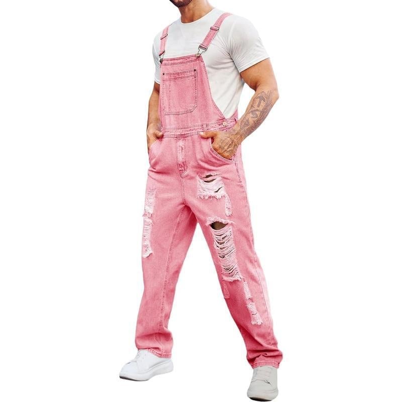 Мъжки дънкови гащеризони с презрамки, Boot Cut, огнеустойчиви, плат Corduroy-Linen, пролет 2025