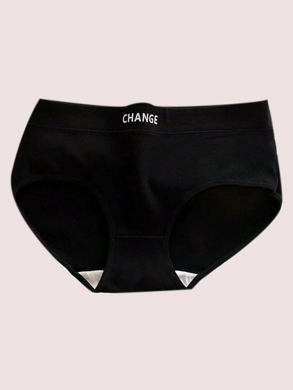 Sieviešu apakšveļa antibakteriāla adītā veidā ar vidējo jostas vietu (90-95% poliesters, 100% poliestera pamatklājums)