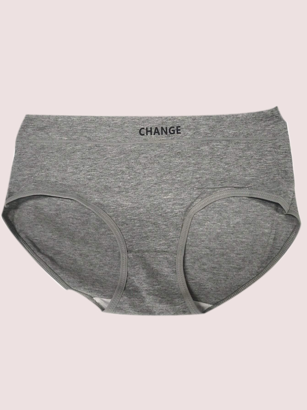 Sieviešu apakšveļa antibakteriāla adītā veidā ar vidējo jostas vietu (90-95% poliesters, 100% poliestera pamatklājums)