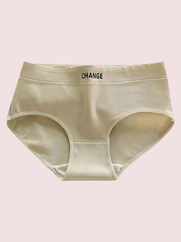 Sieviešu apakšveļa antibakteriāla adītā veidā ar vidējo jostas vietu (90-95% poliesters, 100% poliestera pamatklājums)