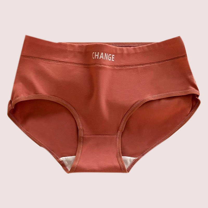 Sieviešu apakšveļa antibakteriāla adītā veidā ar vidējo jostas vietu (90-95% poliesters, 100% poliestera pamatklājums)