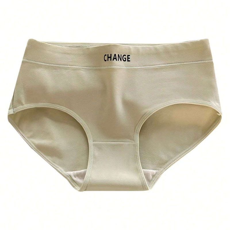 Sieviešu apakšveļa antibakteriāla adītā veidā ar vidējo jostas vietu (90-95% poliesters, 100% poliestera pamatklājums)