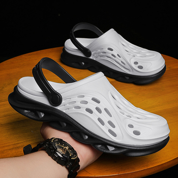 Vyriniai sandalai – EVA viršus, guminis padas, kvėpuojantys, be pamušalo, 2025 metų vasara