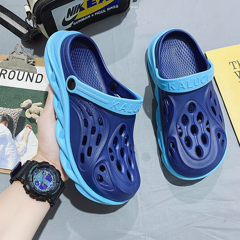 Vyriniai sandalai – EVA viršus, guminis padas, kvėpuojantys, be pamušalo, 2025 metų vasara