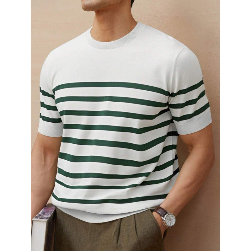 Πλεκτή T‑shirt με μανίκια τύπου Batwing, γιακάς τύπου πουκάμισου, ύφασμα chenille, σχέδιο με ενσωματωμένο μοτίβο, φθινόπωρο 2022