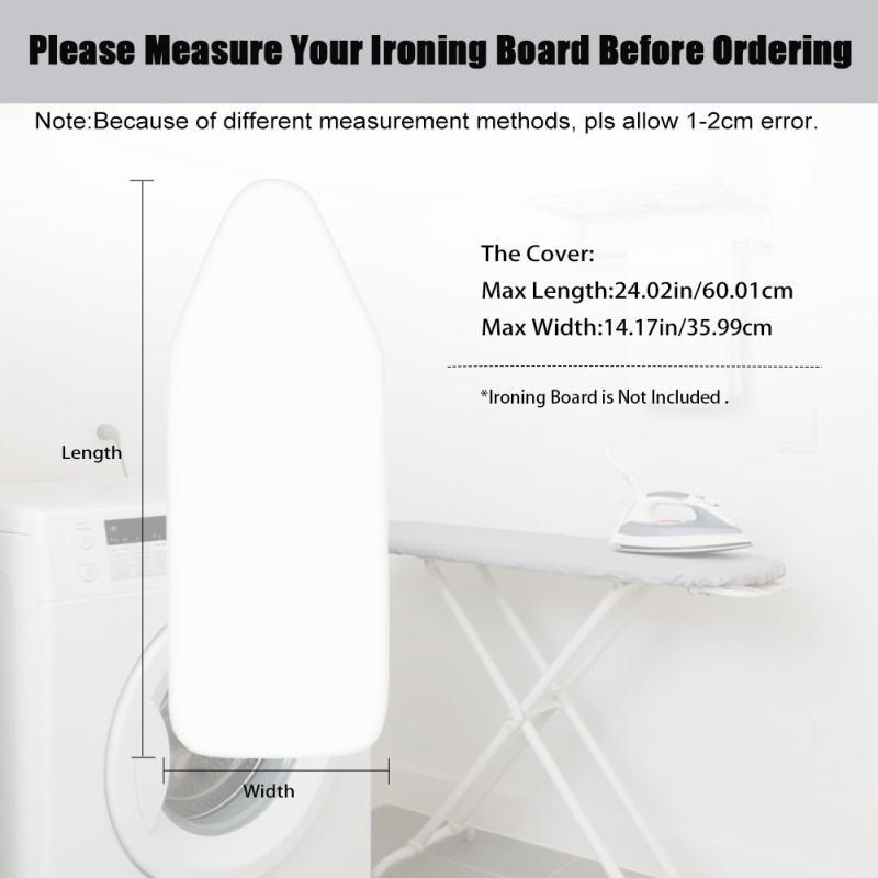 FORUDESIGNS Mantello Series Μικρό Κάλυμμα για Σιδέρωμα, Θερμομονωτικό, Πολυεστέρας, Μοντέλο BZT86, Σύγχρονος Μινιμαλισμός