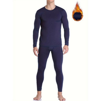 Ανδρικό σετ βάσης θερμικού με μαλακό φλίς, ύφασμα Mitsubishi Melabee, ακρυλικό, εξαιρετικά παχύ 501–600 g/m², ζεστό, Κωδ. zk1730107003096633645