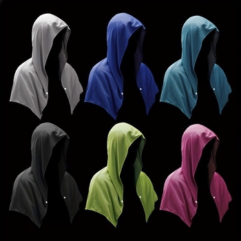 Αθλητικό σετ πετσέτας με κουκούλα – 100% βαμβάκι, 70 g, πετσέτα προσώπου ομορφιάς, κωδικός προϊόντος zk1731215121028387322