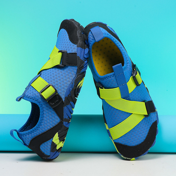 Обувки за водно ходене по река – дишаща горна част fly-weave, гумена подметка, slip-on, унисекс