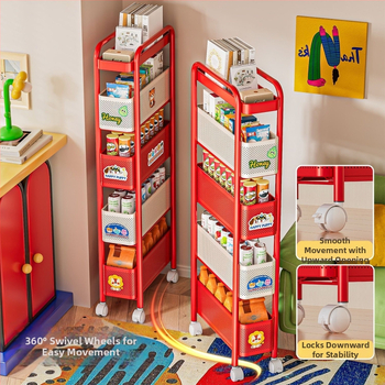 Τριών επιπέδων αναδιπλούμενος πάγκος αποθήκευσης μπάνιου από ανθρακούχο ατσάλι, βάση δαπέδου, με συρόμενο καλάθι