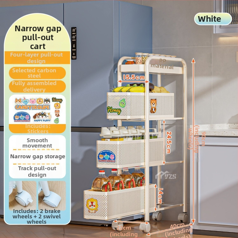 Raft de baie din oțel carbon, pliabil, pe podea, cu coș glisant, 3 etaje