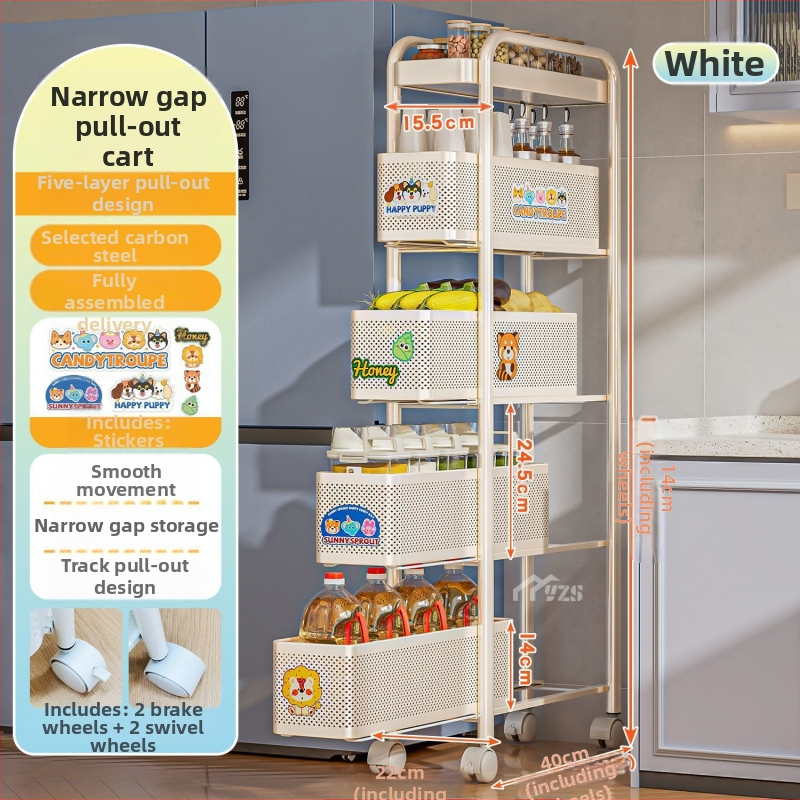 Raft de baie din oțel carbon, pliabil, pe podea, cu coș glisant, 3 etaje