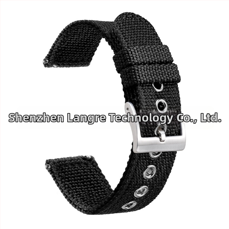 Brățară de ceas din nailon țesut, compatibilă cu Seiko și Omega, model JY9, cu Eliberare Rapidă, unisex