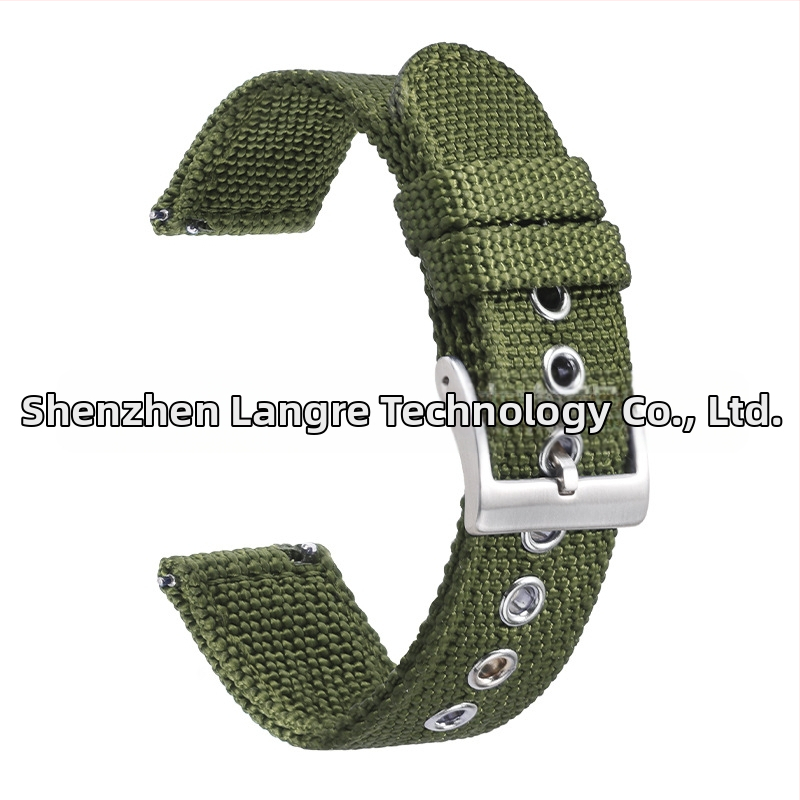 Brățară de ceas din nailon țesut, compatibilă cu Seiko și Omega, model JY9, cu Eliberare Rapidă, unisex