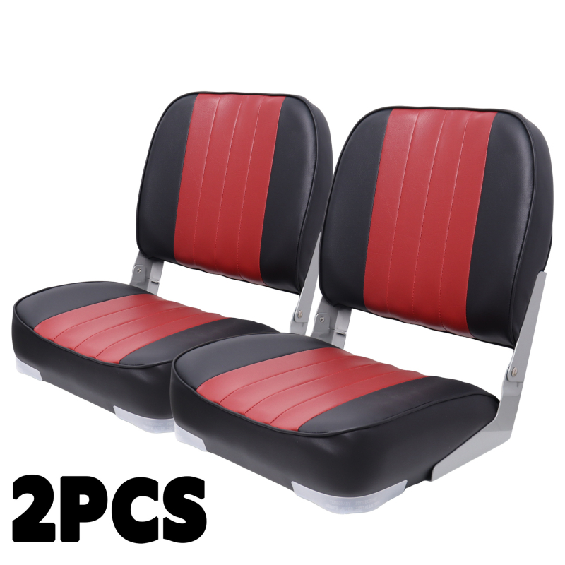 Ναυτικό κάθισμα 86203-1WB: αναδιπλούμενο, αδιάβροχο με PVC δέρμα και PP σκελετό