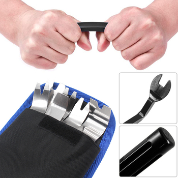 Σετ εργαλείων αφαίρεσης εσωτερικών πάνελ αυτοκινήτου (11 τεμάχια) – Ατσάλι No. 45 + Υλικό PP, για τροποποίηση ήχου αυτοκινήτου και αφαίρεση κλιπ