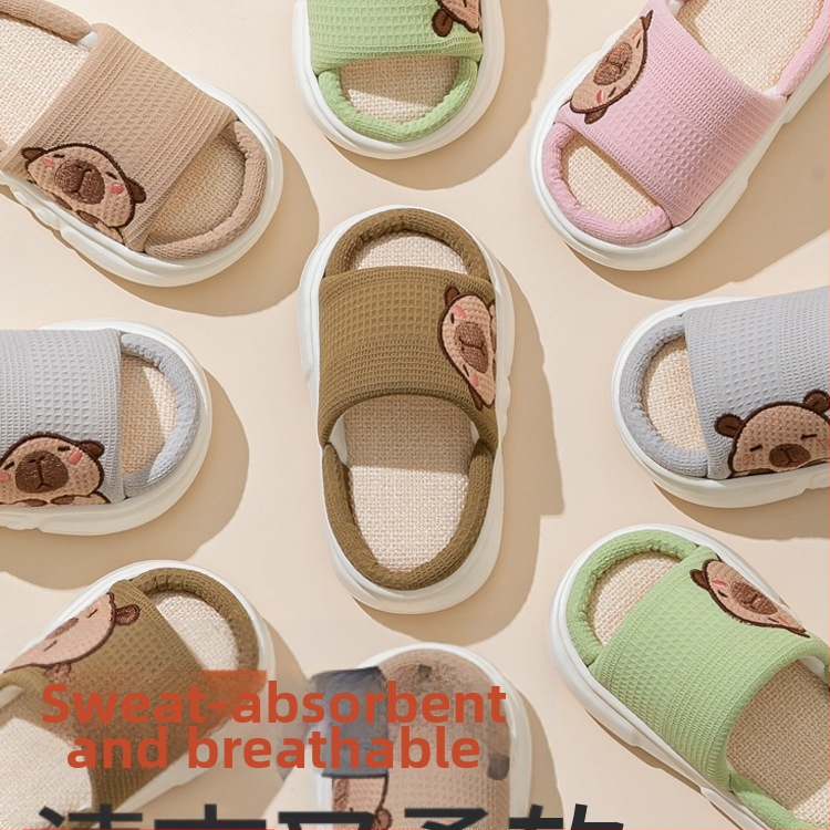 Detské vnútorné papuče, protišmyková podrážka, EVA vrchný materiál, EVA podrážka, pre deti 1–3 roky, športový štýl