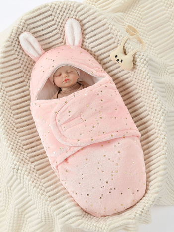 Κουβέρτα αγκαλιάς για νεογέννητα: φλανέλ, μοτίβο καρτούν, κατάλληλη για άνοιξη, φθινοπωρο και χειμώνα, Ασφάλεια Τάξης Α