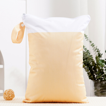 Τσάντα πάνες με διαχωρισμό υγρών/ξηρών, κυβοειδούς σχήματος, πολυεστερική, αδιάβροχη, με μεγάλη χωρητικότητα