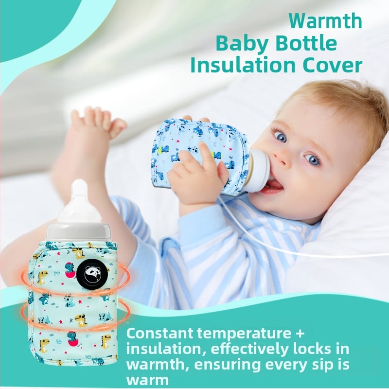 Φορητό Κάλυμμα Θερμαντήρα Μπιμπερό — USB/TYPE-C, 5V/2A, 10W, πολυεστερικό, με καλώδιο δεδομένων